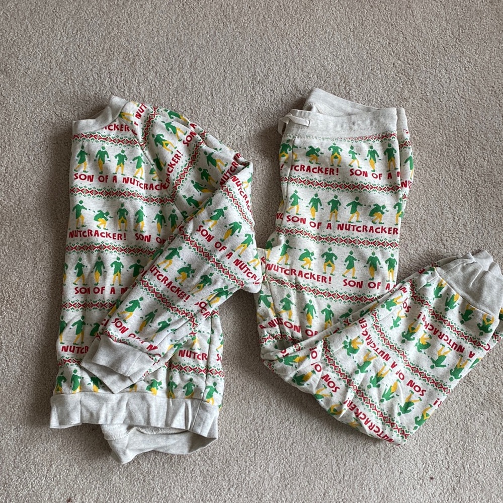 Aerie “son of a nutcracker” pj set